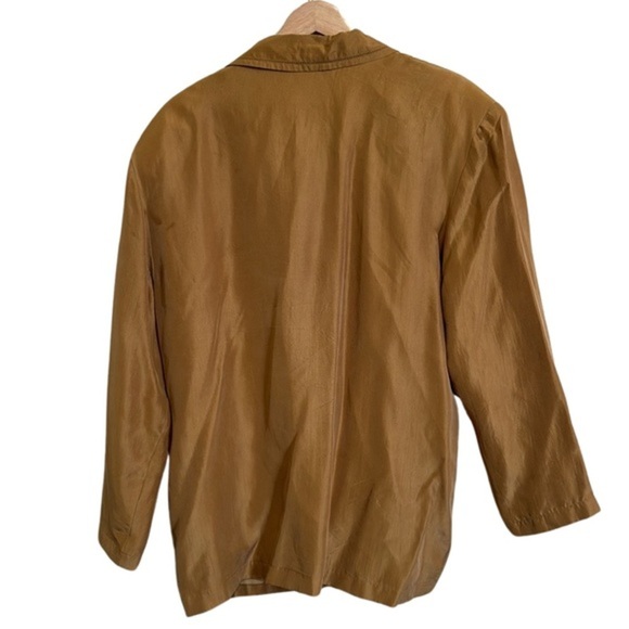Vintage Sils Mara GSA New York Silk Blazer with 100% silk & 100% Acetate‎ Lining - Picture 3 of 9